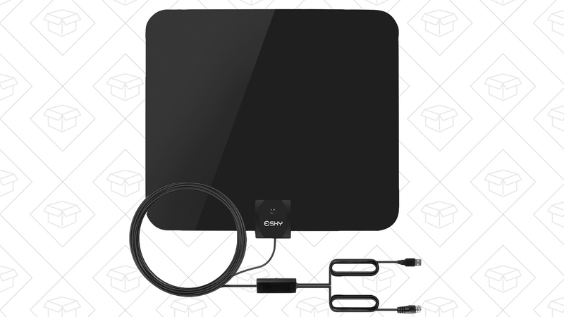 Esky Amplified HDTV Antenna, $15 with code BLAUGA85